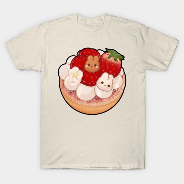 Strawberry Dessert T-Shirt by veraphina